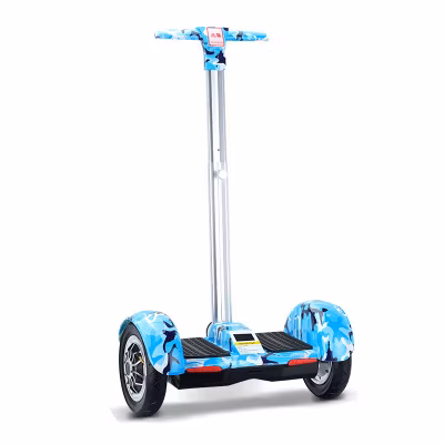Two Wheels Self Balancing Electric Scooter Hoverboard with Handle Steering